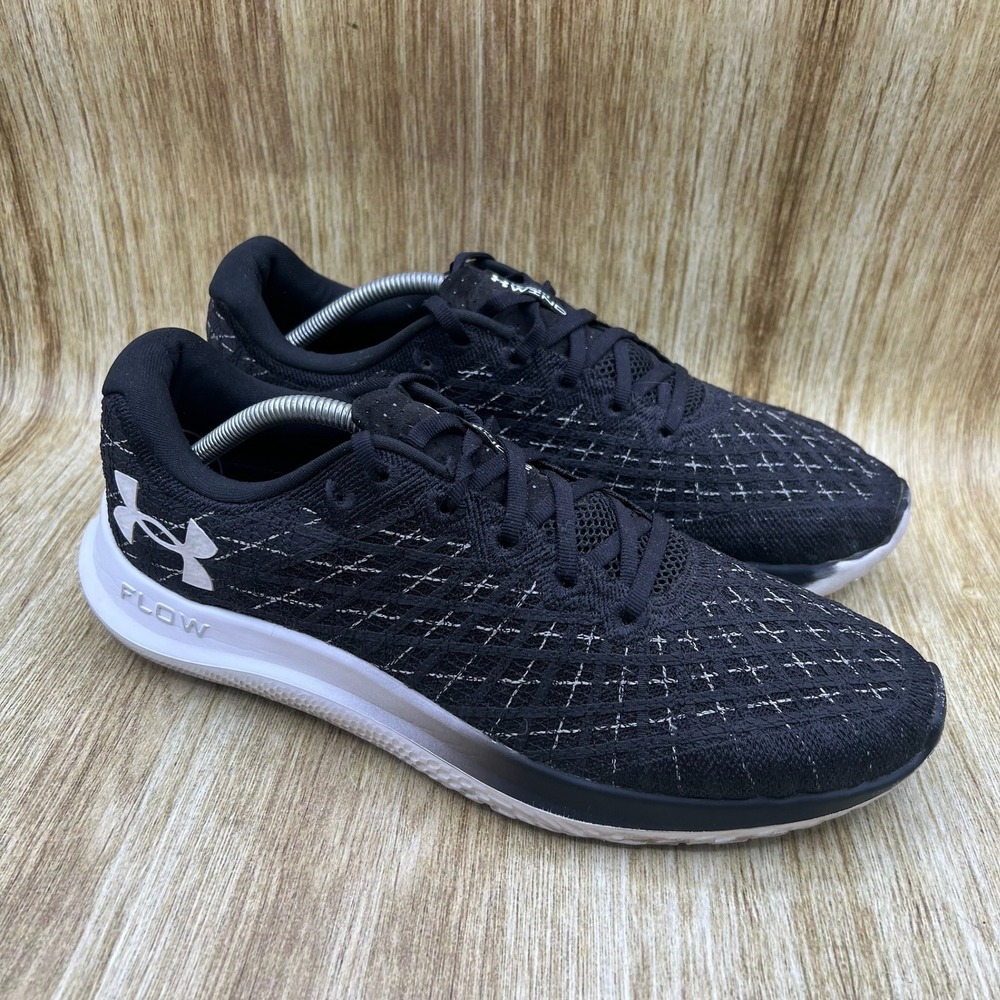 Under Armour Flow Velociti Wind 2 Men's Size 12 Black Running Shoes 3024903-001
